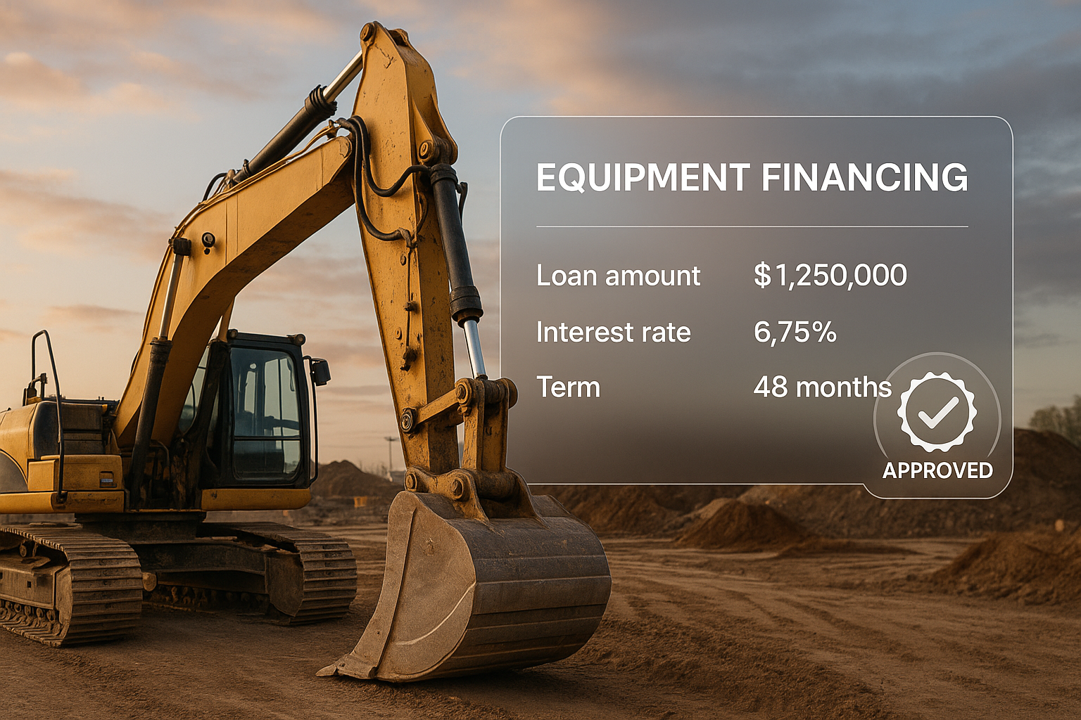 Heavy construction equipment